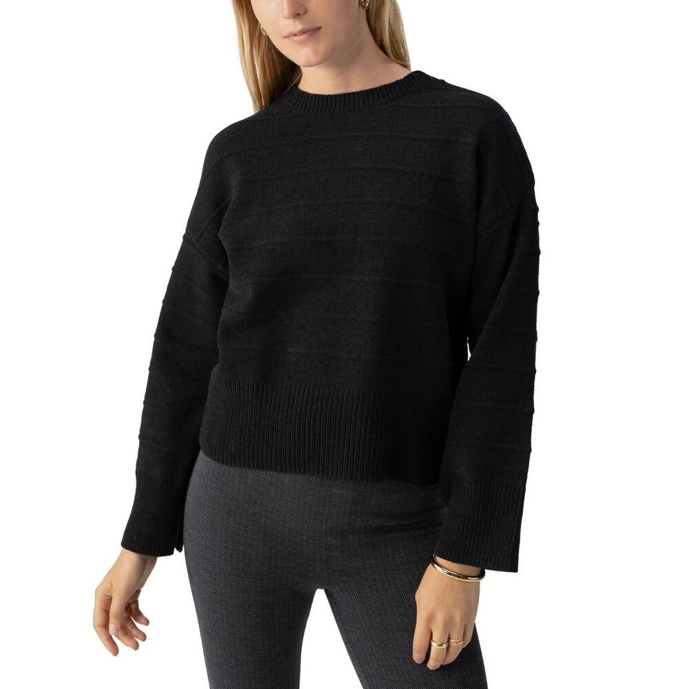 Sanctuary Women’s XXL Ottoman Knit Crewneck Sweater Wide Sleeve Cozy Pullover